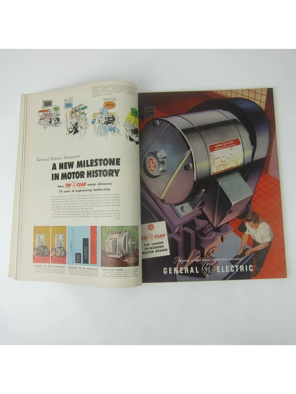 Vintage FORTUNE Magazine December 1953 Nash Seagrams Chevy GE American Airlines
